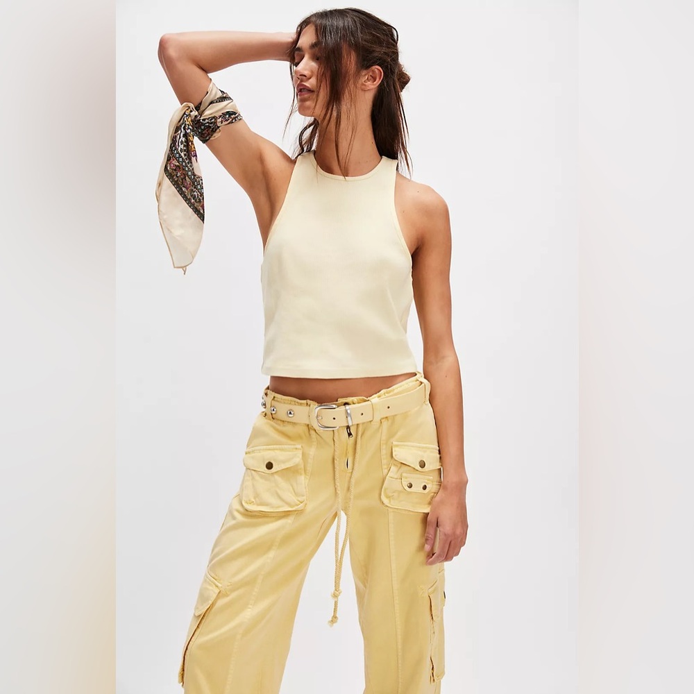 NWT FREE PEOPLE FREE-EST Milani Set | Banana Cream MSRP $68 - Picture 4 of 9